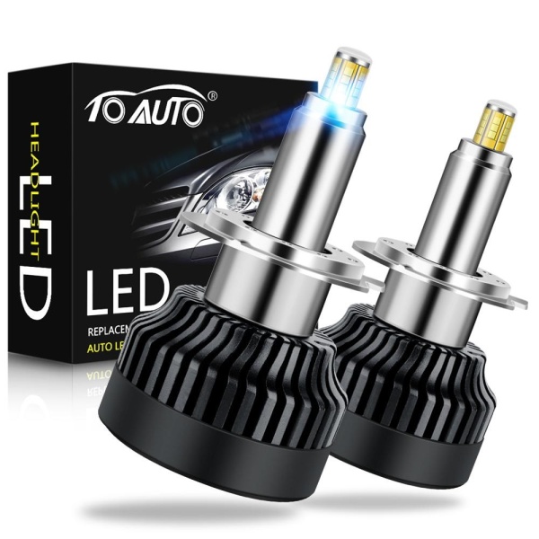 Set 2 Leduri H7 M9 Canbus 360 Grade Pentru Far Auto, Putere 80W/Set, Luminozitate 8000 Lm/Set, 12V M9-H7 405224